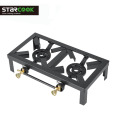 Single Cast Iron Burner Gas Stove Portable BBQ Grills